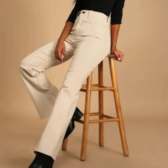 Levi's 70's High Rise Flare Corduroy Jeans Pants - Picture 4 of 16